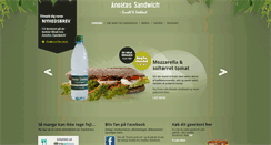 Desktop Screenshot of anettessandwich.dk